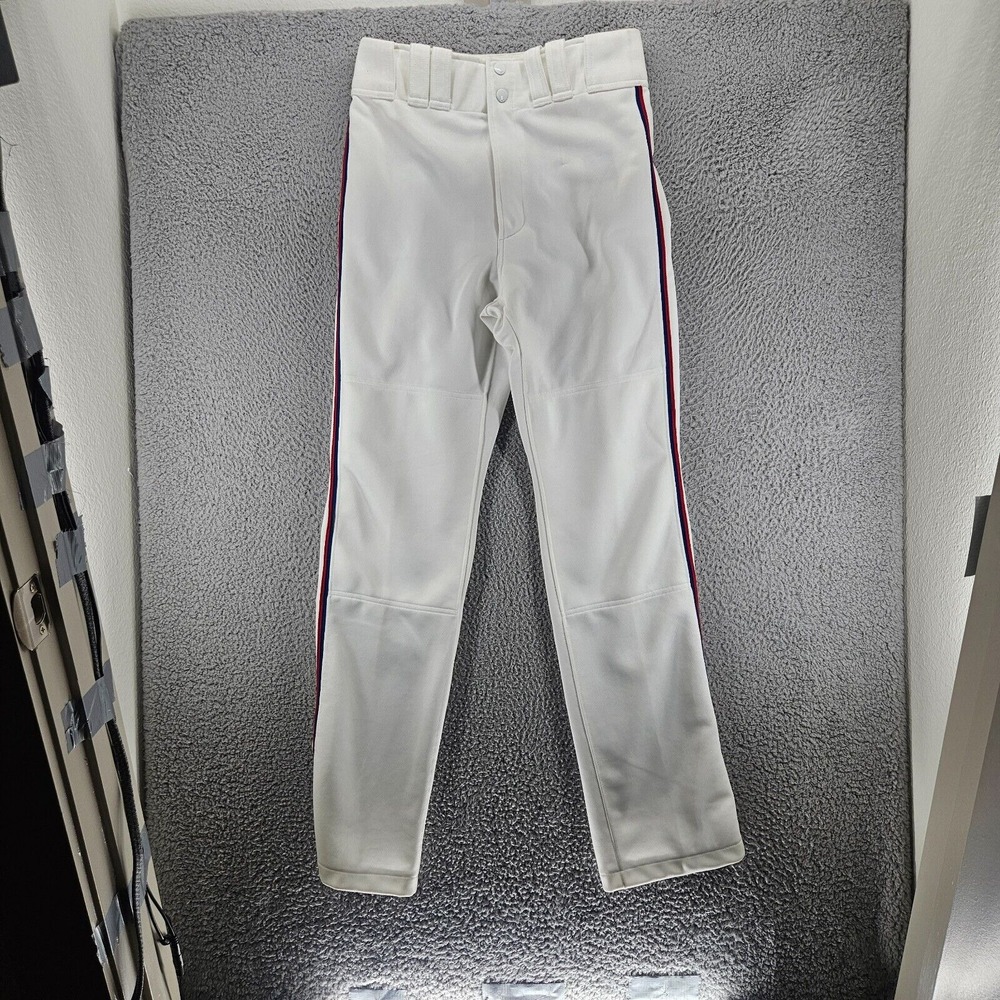 Mizuno‎ Performance Pants Women Small Baseball Softball Active White EUC
